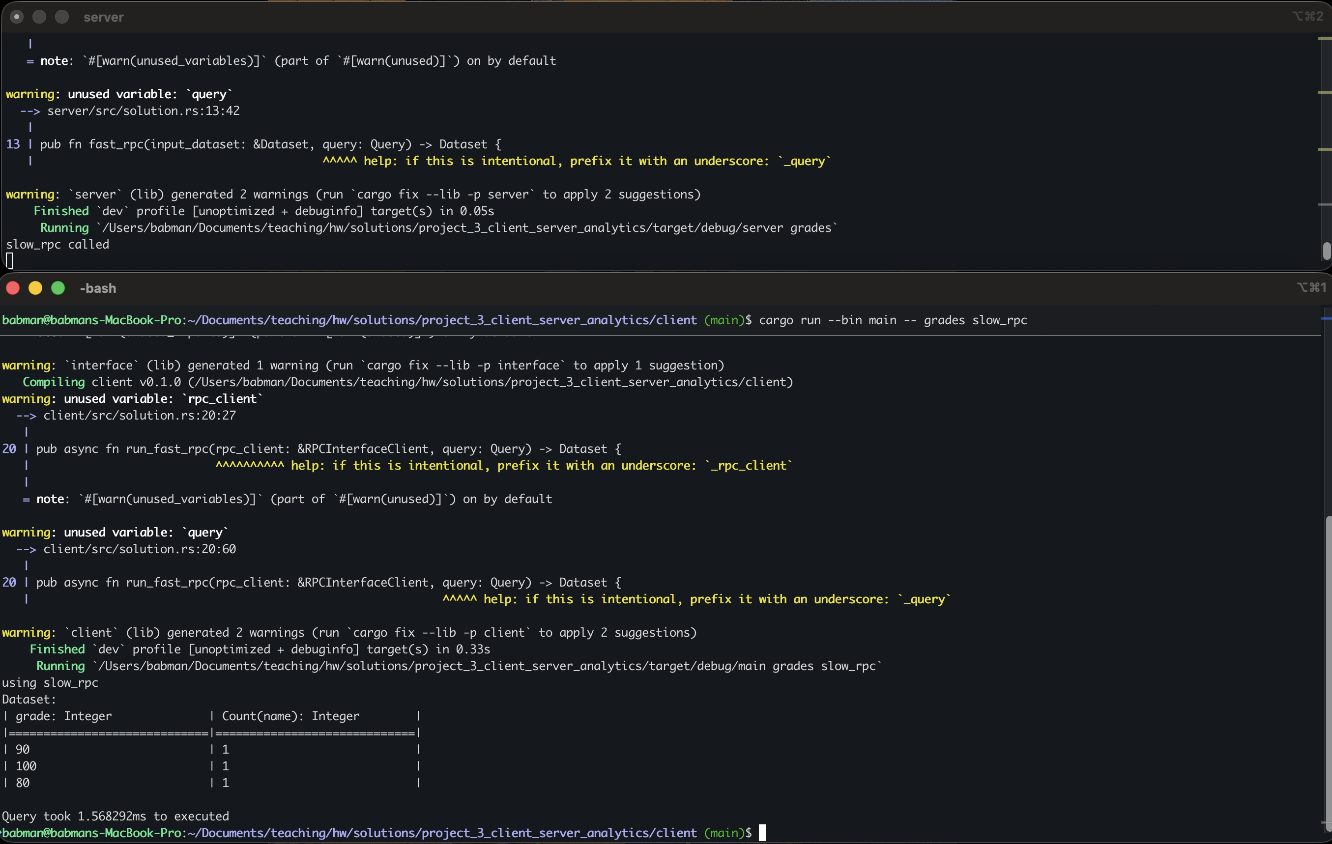 successful code